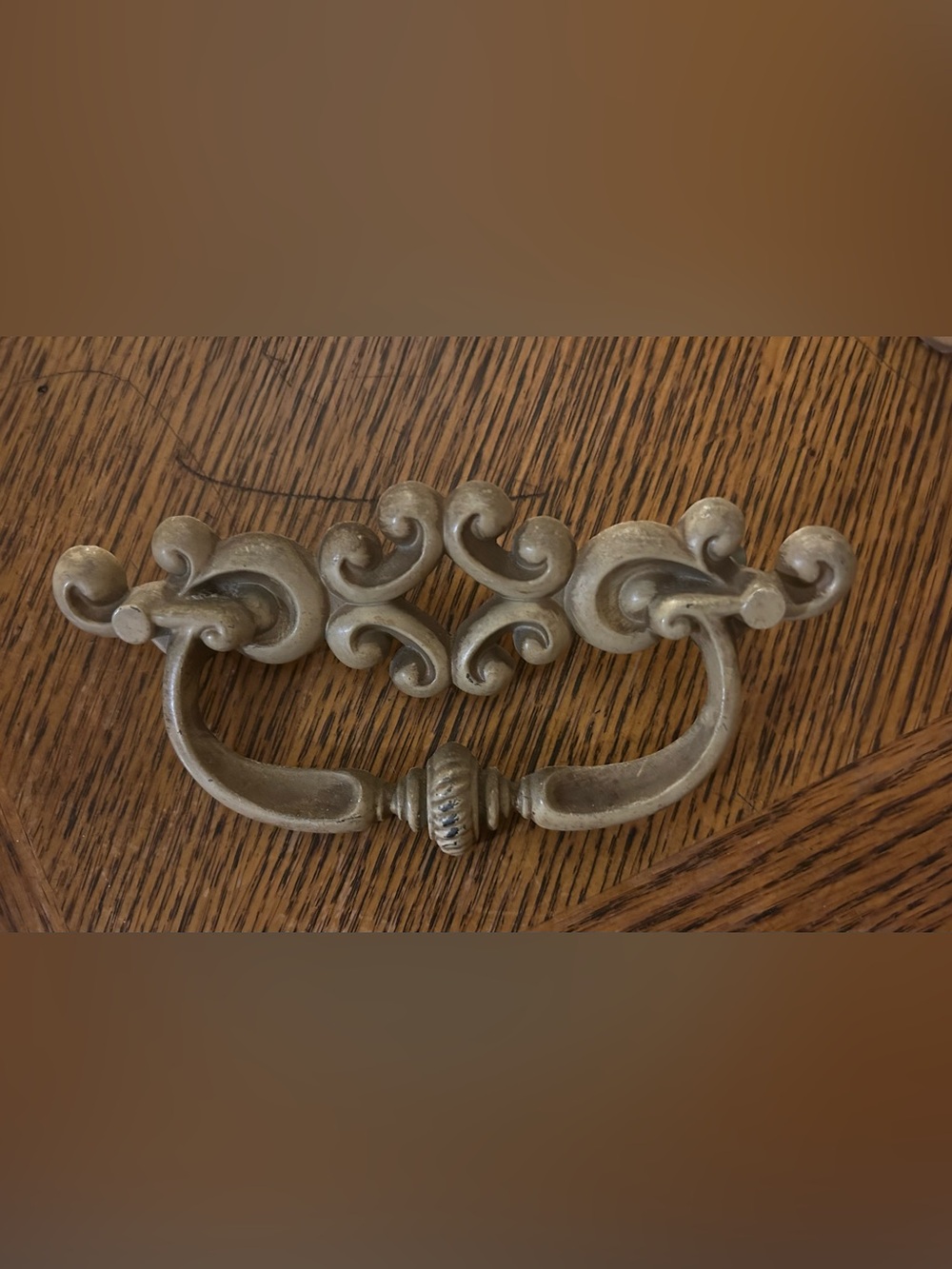 Ornate Scrollwork Drawer Pull